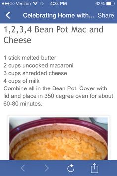 the recipe for this meal is shown on an iphone screen, and it appears to be in