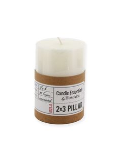 a candle that is sitting in front of a white background with the words candle essentials for