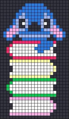 an image of a cross stitch pattern that looks like it has been made to look like a