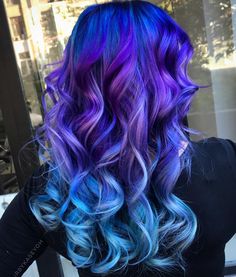 Icy sea❄️🌊 created in Kiev Ukraine 🇺🇦 #pulpriothair #brazilianbondbuilder #b3 Violet Hair Color Ideas, Violet Hair Color, 40 Year Old Hair Styles, Blue Hair Highlights, Violet Hair Colors, Violet Hair, Blue Highlights