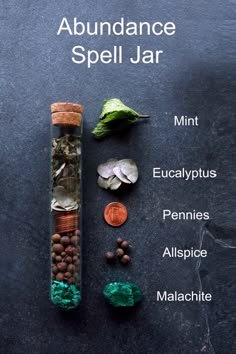 Metaphysical Store Display, Witchy Craft Fair Booth, Abundance Spell Jar, Protection Jars, Spiritual Topics, Abundance Spell, Witchcraft Diy, Simmer Pots, Sage Bundles