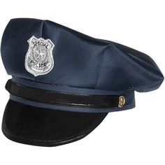 Condition: REFURBISHED_A, Select Barcode: 8712026970534 Costume Carnaval, Police Officer, Collage, Hats, Pins, Design