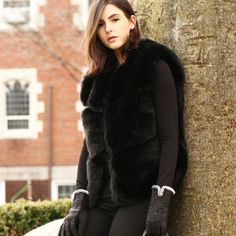 Faux Fur Short Vest Fall Winter Stuff Black Color Size - One Size Fits Most (Women Us 0-10) Material : 100% Polyester Fall Vest, Short Vest, Black Color, Faux Fur, Fall Winter, Jackets & Coats, Jackets For Women, Women Shopping, Black