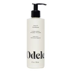 The Odele Leave-in Conditioner is a salon-grade formula that delivers when it comes to moisture, detangling, and defining soft, flexible curls. Whether your hair is naturally thirsty or dry from treatment, this quenching conditioner is made with amino acids that help improve hair health over time. Formulated with 100percent natural and ungendered fragrance, Odele products are meant to be shared + developed by benefit; not by gender, age or any other measure. Coconut Milk Conditioner, Coconut Milk Shampoo, Towel Dry Hair, Volumizing Shampoo, Wavy Curly Hair, Beauty Products Drugstore, Frizz Control, Bottle Packaging, Leave In Conditioner