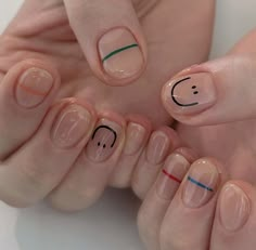 Mens Nails, Cute Simple Nails, Short Nails Art