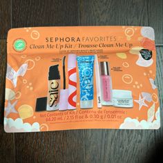 Sephora Favorites Clean Me Up Beauty Kit - New Set Includes: 0.01 Oz/ 0.3 G Kulfi Underlined Kajal Clean Waterproof Long-Wear Eyeliner In Cheeky Chiku (Full Size) 0.5 Oz/ 15 Ml Youth To The People Mini Superfood Air-Whip Lightweight Face Moisturizer With Hyaluronic Acid (Mini Size) 0.11 Oz/ 3.3 Ml/ Lawless Forget The Filler Lip Plumper Line Smoothing Gloss In Velvet (Full Size) 0.29 Oz/ 8 Ml Tower 28 Beauty Makewaves Lengthening + Volumizing Mascara In Brown (Full Size) 1 Oz/ 30 Ml Amika Dream R Cardboard Skincare, Lawless Forget The Filler, Filler Lip, Tower 28 Beauty, Youth To The People, Tower 28, Makeup Sephora, Sephora Favorites, Hydrating Hair Mask