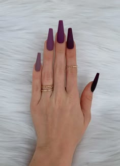 Shades Of Purple Nails, Ballerina Coffin, Best Nail Designs, Milky Nails, Acrylic Nail Set, Nails Matte, Grunge Nails, Simple Acrylic Nails, Long Acrylic Nails Coffin