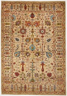 6x8 Brown and Multicolor Turkish Tribal Rug Handknotted Wool Vintage Design Turkish Rug Handmade Distressed Tribal, Floral Rug Details: Experience the timeless beauty of Sultani rugs, the epitome of elegance and refinement. Handcrafted by skilled artisans in the ancient city of Tabriz, each rug is a masterpiece of intricate design and exquisite craftsmanship. The rich colors and motifs are inspired by the rich cultural heritage of the Middle East and Central Asia and will add warmth and charm to any room in your home. Made from the finest wool and silk, Sultani rugs are durable, sustainable, and luxurious and will last for generations to come. Whether you're looking to add a touch of sophistication to your living room, bedroom, or dining area, these exquisite rugs are a perfect choice. Inv Dollhouse Rug, Ancient City, Tabriz Rug, Scandinavian Interior, Exquisite Rugs, Central Asia, Ancient Cities, Floral Rug, Modern Area Rugs