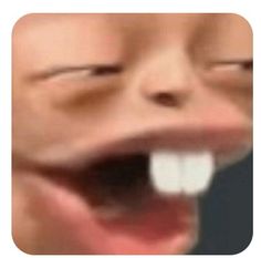 a young boy with his mouth open while brushing his teeth