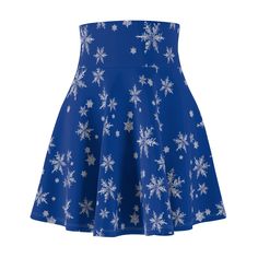 Midnight Snowfall Women's Skater Skirt by PSCraftsandGifts on Etsy Womens Skirts, Crafts Gifts, Personalized Candles, A Princess, Craft Gifts, Skater Skirt, Soft Fabrics, Casual Looks, Pattern Design