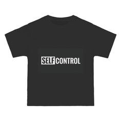 This T-Shirt features a self-control motivational logo, inspiring the wearer to stay focused and disciplined. Perfect for anyone looking for a reminder to stay on track with their goals. Ideal for those who enjoy motivational apparel and want to exude positivity in their daily life. Relevant for New Year's resolutions, fitness journeys, and personal development milestones. Product features - 100% cotton jersey fabric for durability - Double needle sleeve and bottom hems for longevity - Shoulder Self Control Motivation, Motivational Logo, Development Milestones, Citation Positive, Outfit Quotes, Gym Tops, Positive Quote, Self Control, New Years Resolution