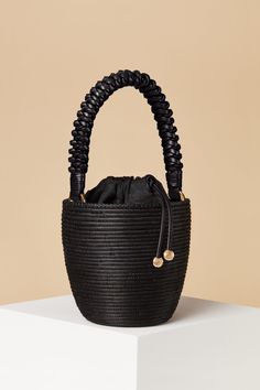 Rwanda Africa, Lunch Pail, Black Basket, Basket Bag, Crochet Bags, Women Artisans, Small Handbags, Black Hardware, World Class