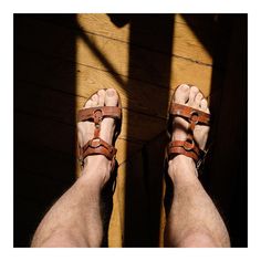 Paul Walker, Birkenstock Mayari, Welcome Back, Leather Sandals, 1960s, Around The World