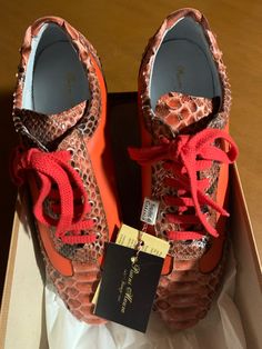 Sneakers limited edition red passion python and nappa leather Skate Style, Men Sneakers, Italian Luxury, Nappa Leather, Comfortable Outfits, Sandal Espadrille, Python, Espadrilles, Ready To Wear