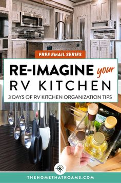 the kitchen is clean and ready to be used as a storage area for cooking utensils