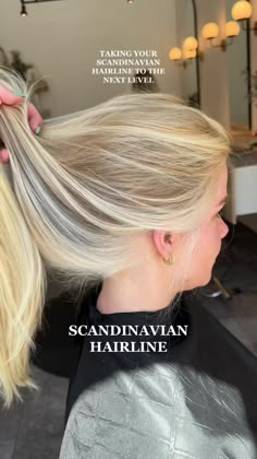 Scandinavian Hairline Blonde, Scandinavian Hairline, Scandinavian Hair, Scandinavian Blonde, Perfect Blonde Hair, Bright Blonde Hair, Straight Blonde Hair, Light Blonde Hair