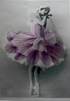 a woman in a pink dress holding a bag with the words a piece of pavoa on it