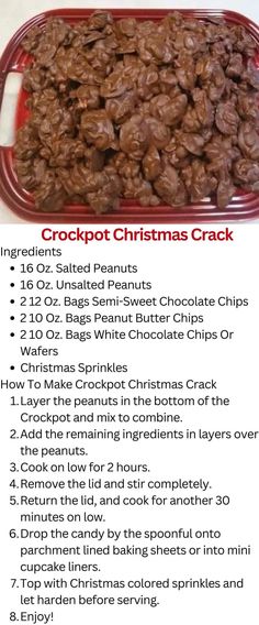 Crockpot Candies, Holiday Crockpot, Christmas No Bake Treats, Crockpot Christmas, Crockpot Candy, Easy Candy Recipes, Easy Candy, Candy Recipes Homemade, Christmas Candy Recipes