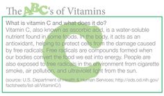 Vitamin C is easily soaked up from getting a little bit of sunshine! Read more about the ABC's of vitamins in #Wellth magazine. Ascorbic Acid, Vitamin C, Read More