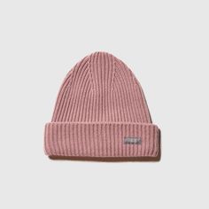 Official FIGS® Scrubs. Get Free Shipping On Orders $50+! | FIGS Mauve Oversized Beanie Oversized Beanie, Figs Scrubs, Soft Wool, Beanie Hats, The Heat, Fig, Scrubs, Heat, Wool