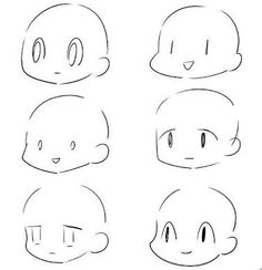 how to draw cartoon faces step by step