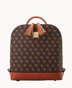 #ad Premium Quality Dooney & Bourke Gretta Domed Backpack, Fashion Women's Bags Classic Backpack, Signature Print