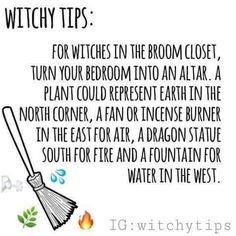 Closet Witch Altar, Broom Closet Witch, Closet Witch, Room Altar, Witch Altar, Witch Tips, Broom Closet