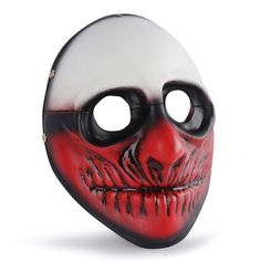 PRICES MAY VARY. Name: Mulrcks Resin Payday Mask, Murder Cosplay Mask Halloween Masquerade Party Theme Game Character Props Manufacturer Model: MR1806 Material: High-Grade Resin Size: Fits Most Heads,25.5CM X 19CM Occasion: Decoration,Gifts,Halloween,Christmas,Easter,New Years,Party,Cosplay,Collection ect About Payday 2 Mask:
 This Payday 2 Mask are made by high-grade resin,vivid painting,the better workmanship,hand-made and comfortable,no smell.Perfect for Masquerade Parties, Gifts, Costume Par Payday 2 Masks, Masquerade Party Themes, Character Props, Halloween Masquerade Party, Payday 2, Harvest Day, Makeup Kit For Kids, Wolf Character, Wolf Mask