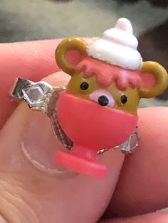 A cute toy upcycled into a fun adjustable ring!  Makes a nice small gift! Mlp Twilight Sparkle, Pink Things, Saint Paul Mn, Super Glue, Cute Toys, Blue Square, Purple Glitter, Rainbow Dash, Resin Pendant