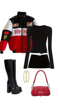 Race Outfit, Race Day Outfits, Sporty Jacket, Casual Day Outfits, Lookbook Outfits, Types Of Fashion Styles, Cute Casual Outfits, Your Aesthetic, Connect With People