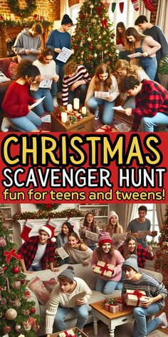 Planning a fun activity for teens and tweens at Christmas can feel tricky. This Christmas Scavenger Hunt is packed with Kids Scavenger Hunt Clues and Christmas Treasure Hunt ideas that everyone will love. It’s perfect for a Christmas Gift Hunt, Epic Heroes theme, or even a holiday classroom party with Christmas Classroom Treats. With creative Treasure Hunt Clues and an exciting setup, it’s guaranteed to keep them entertained for hours. Save this pin so you’ll have the ultimate Christmas Scavenger Hunt ready to go! Christmas Treasure Hunt Clues For Teens, Christmas Gift Scavenger Hunt For Teens, Christmas Scavenger Hunt Ideas For Teens, Christmas Scavenger Hunt For Adults, Kids Scavenger Hunt Clues, Treasure Hunt Ideas, Christmas Gift Hunt, Heroes Theme