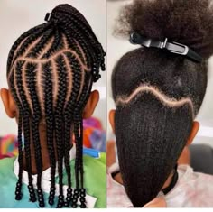 Girls Braided Hairstyles Kids, Kids Cornrow Hairstyles, Back To School Hair