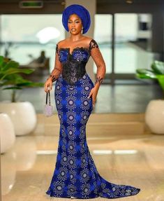 Such a beautiful ankara maxi dress made with love in Nigeria.  You'll never go wrong slaying in this piece. Its to ignore dress made to add beauty to any woman who want to dress simple but look stunning. It can be used as evening dress, cocktail dress, engagement dress, Prom dress, wedding dress, ceremony, birthday party dress, etc. This  piece is made of 💯 cotton wax with zipper at the back for easy wear. *Please include Your height to aid Us in predicting the suitable length for the dress* LA Ankara Corset Dress, African Wedding Dress Ankara, Ankara Wedding Styles, Ankara Dress Designs, Ankara Long Gown, Nigerian Lace Styles Dress, Nigerian Lace Styles, Ankara Long Gown Styles, Below The Knee Dresses