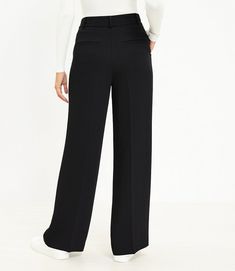 Wide Leg Pants for Women | LOFT Women Slacks, Loft Store, Slacks For Women, Loft Outlet, Trouser Pants, Effortless Style, Leg Pants, Wide Leg Pants, Ann Taylor