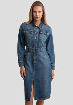 Big Star LAYLANA - Jeanskleid - blau - Zalando.at Big Star, Denim Fashion, Star Wars, Stars