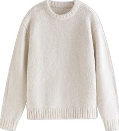 Pull Tricoté Main Vintage Blanc - Louise Vintage Pull Outfit, Sweater For Women Winter, Pull Large, Vintage Style Women, Cute Winter Sweaters, Pull Oversize, Warm Leggings, Sweater For Women, Winter Sweater