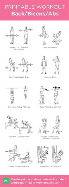 the printable workout guide for beginners