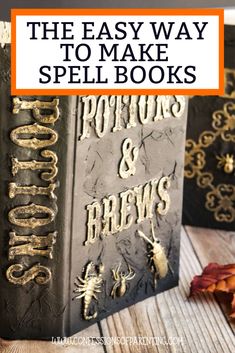 the easy way to make spell books