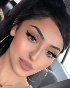 Casual Makeup, Cat Eye Makeup, Pictures Makeup, Nude Makeup, Makeup Style, Day Makeup