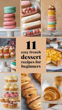 11 easy french dessert recipes for beginners that are delicious and nutritious to eat