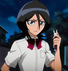 Rukia Kuchiki Pfp, Bleach Rukia, Ichigo And Rukia, Kuchiki Rukia, Anime Board, Anime Boy