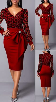 Female Office Outfits, Female Office, Cute Dress Outfits, Elegant Dresses Classy