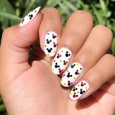 Rosary Nails, Mickey Mouse Nail Design, Disney Halloween Nails