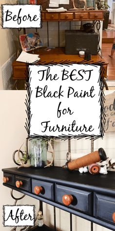 the best black paint for furniture is in this post - it - yourself photo collage