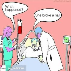 Haha!! #memes #meme#memeoftheday #nails #funnypics #naildesigns #nailartist # #nailpics #manicure #manicurednails #mani #manicured Studio Deco