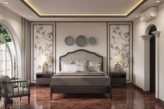 INDOCHINE BEDROOM on Behance Indochine Bedroom, Classical Bedroom, Colonial Bedroom, Asian Bedroom, Indochine Interior, Classic Bedroom Design, Hotel Bedroom Design, Parents Bedroom, Bedroom Decor Design