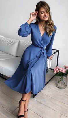 Dresses Classy Elegant, Elegant Dresses Classy, Elegant Dresses For Women, Casual Summer Dresses, Mode Inspiration, Evening Dresses Prom, Classy Dress, Elegant Outfit, Modest Dresses