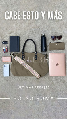 ¿Vuelta a la rutina? El bolso Roma es perfecto. Ademas, lo puedes personalizar con tus iniciales para crear un accesorio único. Aprovecha las ultimas rebajas antes de que se agoten. Clothes