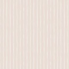 a beige and white striped wallpaper with vertical lines