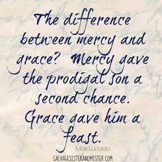 a piece of paper with writing on it that says, the differences between merry and grace?